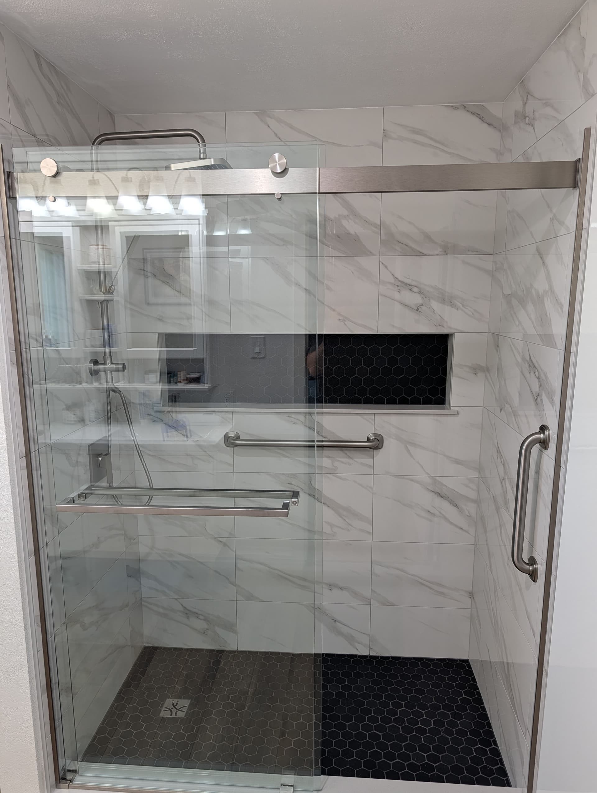 Tub-to-Shower Conversion Built for Safety and Style image